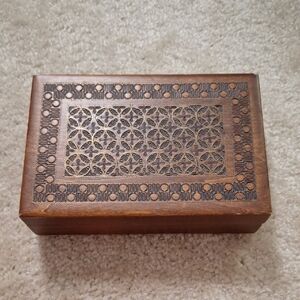 Handcrafted Wooden Keepsake Box